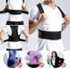 Грудопоперековий корсет коректор правильної постави Back Pain Need Help Чорний для рівної спини від сутулості 2120690 фото 5