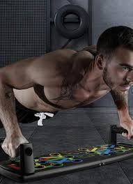 Дошка для віджимань Foldable Push Up Board 14 в 1 упор для віджимань підставки для віджимань 5094512410 фото