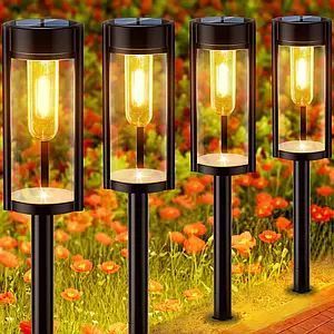 Комплект світильників для газону Solar Lawn Light Shinedo Y246 warm white комплект 2 шт MA-352 фото
