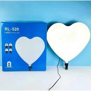 Кільцева світлодіодна Led Лампа/ Світильник Серце RL-520 (40*42cm) 225rl-520 фото