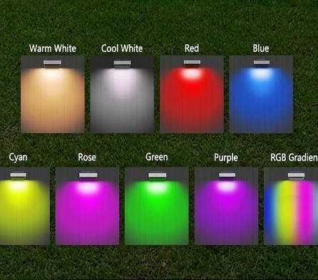 Світильник садовий rgb, вуличний настінний світильник / водонепроникний MULTI 2019014 фото