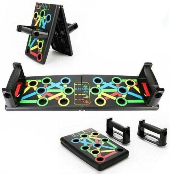Дошка для віджимань Foldable Push Up Board 14 в 1 упор для віджимань підставки для віджимань 5094512410 фото