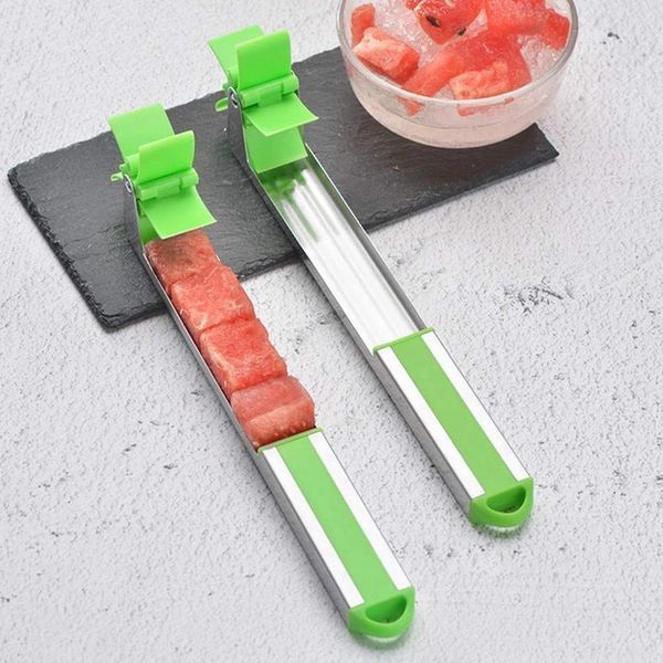 Пристрої для нарізки кавуна та дині SUNROZ Watermelon Slicer ніж-слайсер Зелений 20577414 фото