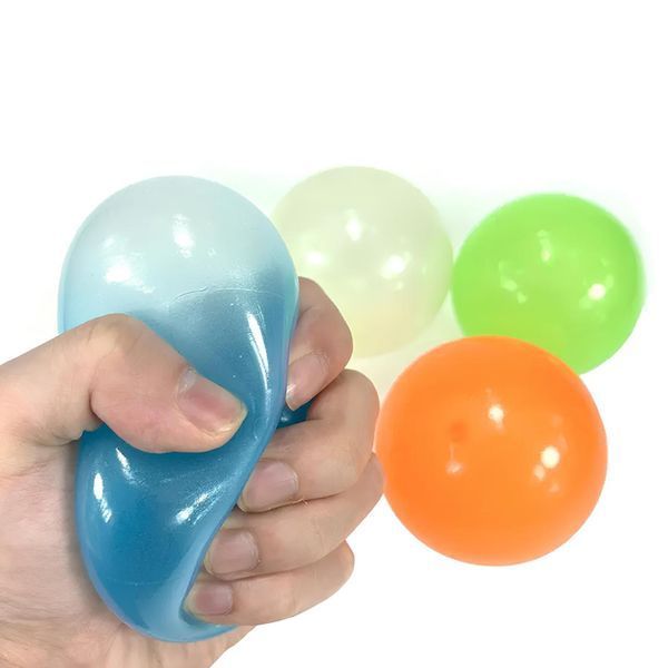 Липкі кульки, що світяться Globbles RESTEQ 4 шт Jam25412121 фото