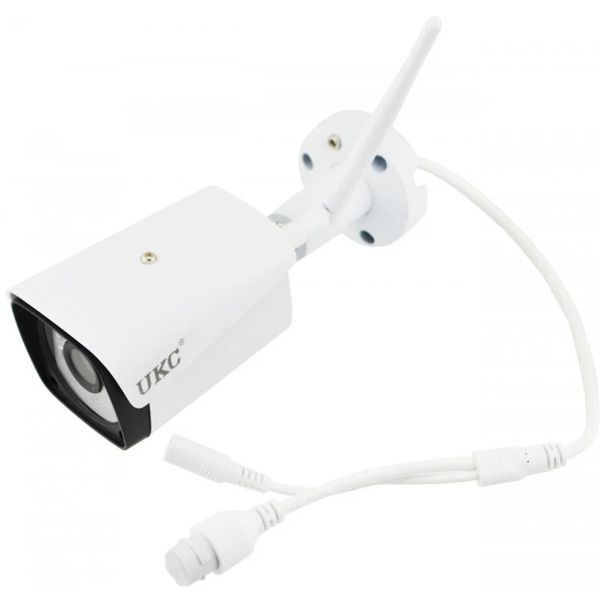 Комплект відеоспостереження DVR KIT-6678 Wi-Fi, 8 камер, 1080P, IP67, нічна зйомка / Набір камер 8 шт DVR KIT 6678+реєстратор sp5519 фото