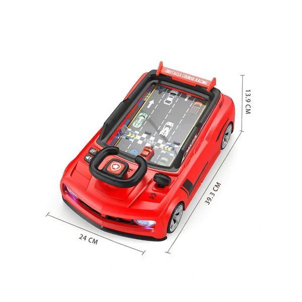 Дитячий симулятор водіння / Ігровий гоночний симулятор Adventure Racing Car Червоний Axm15970/1 фото