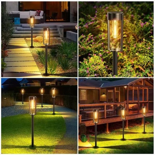 Комплект світильників для газону Solar Lawn Light Shinedo Y246 warm white комплект 2 шт MA-352 фото