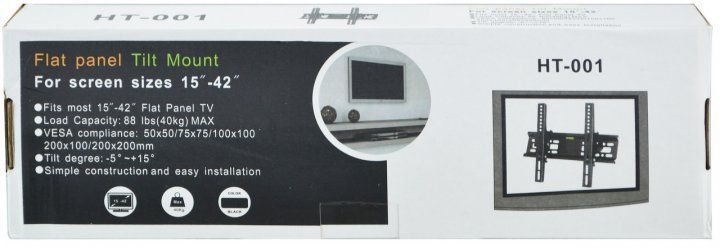 Настінне кріплення для телевізора (кронштейн) 15-42" HT-001 SP00125 фото