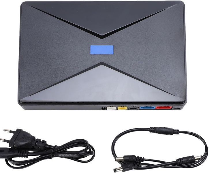 Міні-ДБЖ Andowl Q-UP900X1 &ndash; безперебійник 10000 mAh для Wi-Fi роутера, модему, IP-камер та LED-освітлення G6795 фото