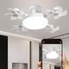 Світлодіодна стельова люстра-вентилятор AY1053 / LED лампа з вентилятором у патрон / Стельовий світильник-вентилятор 60W M17693 фото 4
