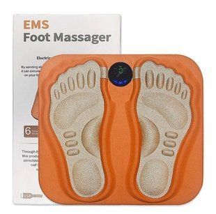 Електричний масажний килимок для ніг, EMS Foot Massager Electrical Muscle Stimulator / М'язовий стимулятор 2127470 фото