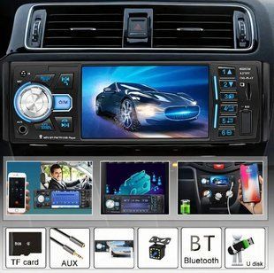 Автомагнітола 4026 BT Touch з екраном 4.1" ISO 1Din MP5 Bluetooth USB FM microSD 2394026 фото