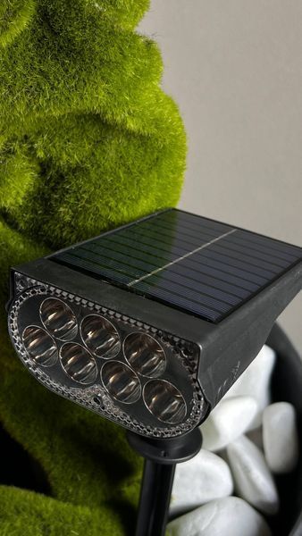 Садовий LED світильник на сонячній батареї Color Gradient Solar Spot Lawn Light AZ957 фото