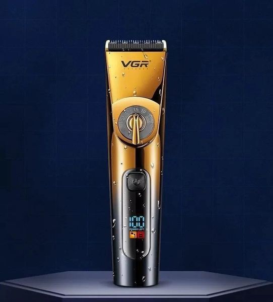 Машинка для стрижки волосся для чоловіків VGR V-663 Змінні насадки sp9727 фото