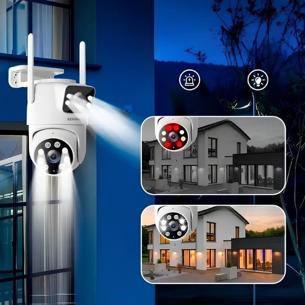 Бездротова поворотна WiFi камера SZSINOCAM TY-Q2 O-KAM Pro / Зовнішня камера відеоспостереження 509TY-Q2 фото