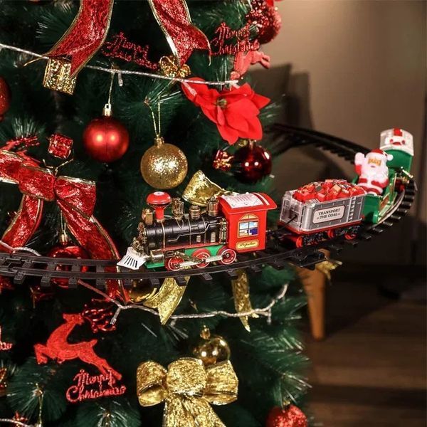 Різдвяний поїзд на ялинку Christmas Train Set G5781 фото