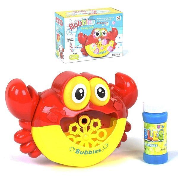 Іграшка для ванни Музичний краб Bubble crab з піноутворювачем 20500000009 фото