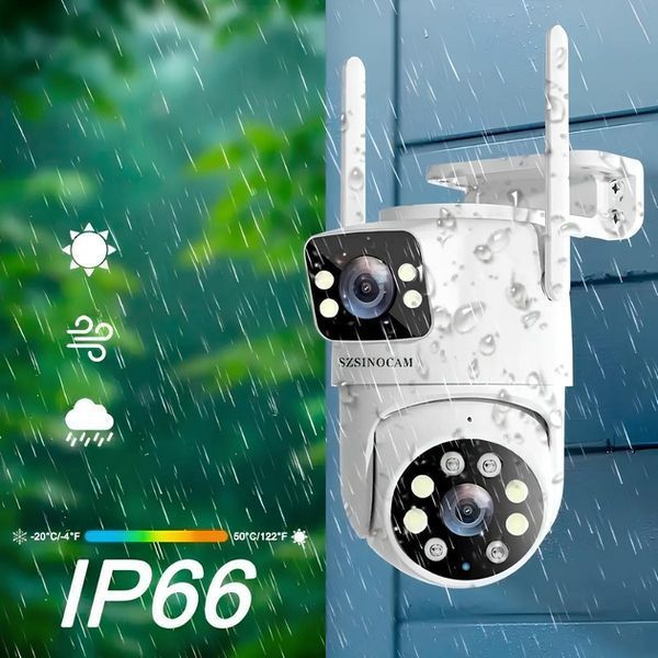 Бездротова поворотна WiFi камера SZSINOCAM TY-Q2 O-KAM Pro / Зовнішня камера відеоспостереження 509TY-Q2 фото