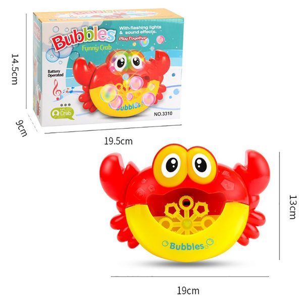 Іграшка для ванни Музичний краб Bubble crab з піноутворювачем 20500000009 фото