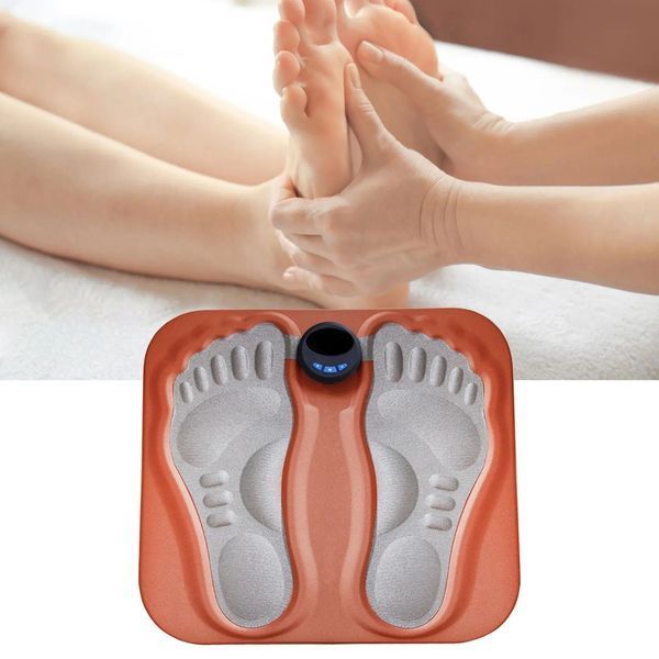 Електричний масажний килимок для ніг, EMS Foot Massager Electrical Muscle Stimulator / М'язовий стимулятор 2127470 фото