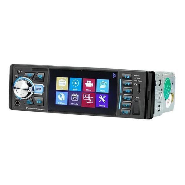 Автомагнітола 4026 BT Touch з екраном 4.1" ISO 1Din MP5 Bluetooth USB FM microSD 2394026 фото