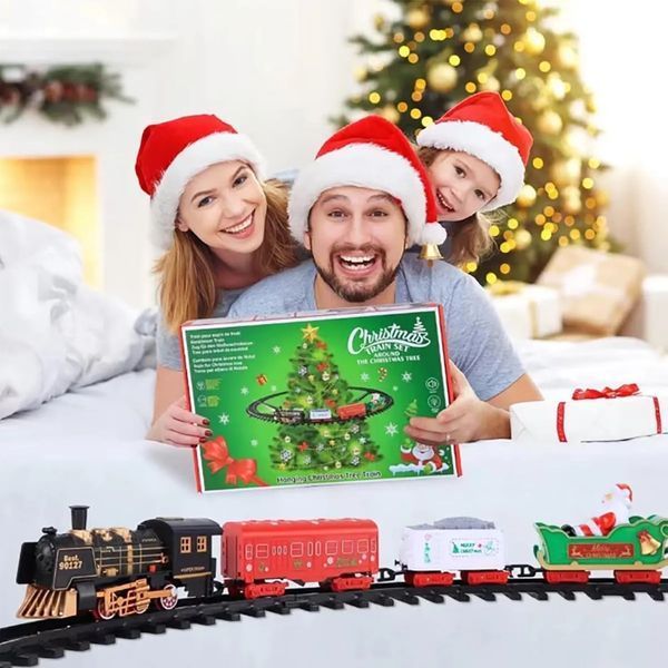 Різдвяний поїзд на ялинку Christmas Train Set G5781 фото