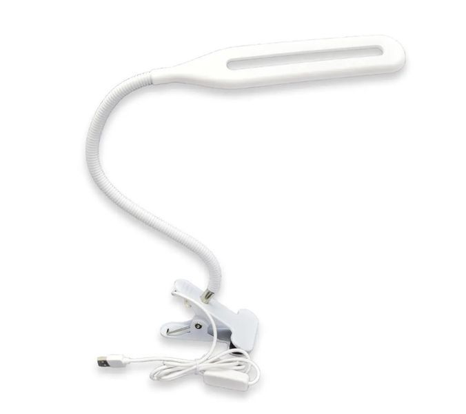 Настільна лампа на прищіпці гнучка LED Beluck BL-01 з кабелем USB Jam989895 фото