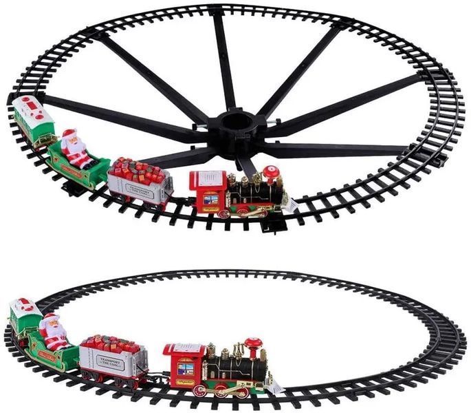 Різдвяний поїзд на ялинку Christmas Train Set G5781 фото