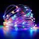 Новорічні гірлянди мідна дротяна лампа 100LED 10М БП 5В 220V (СП) RGB RD-7110 mu13811 фото 1