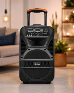 Портативна колонка BT 115 / Портативна колонка Su-Kam BT115D / Bluetooth, USB, FM акустична система караоке-система sp10528 фото