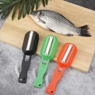 Рибочистка Ніж скребок для чищення риби Fish Scales Wiper Cleaning pr000257 фото