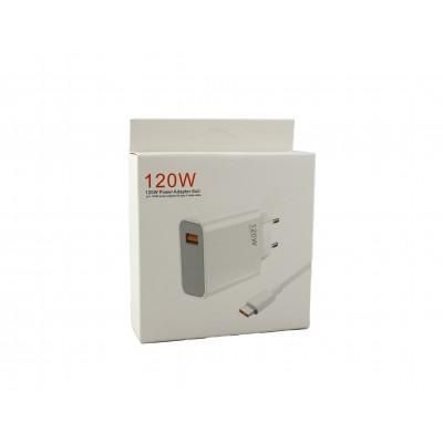 Зарядний пристрій USB Adapter 9172 з кабелем Type-C 120W sp9172 фото