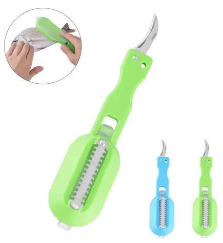 Рибочистка Ніж скребок для чищення риби Fish Scales Wiper Cleaning pr000257 фото