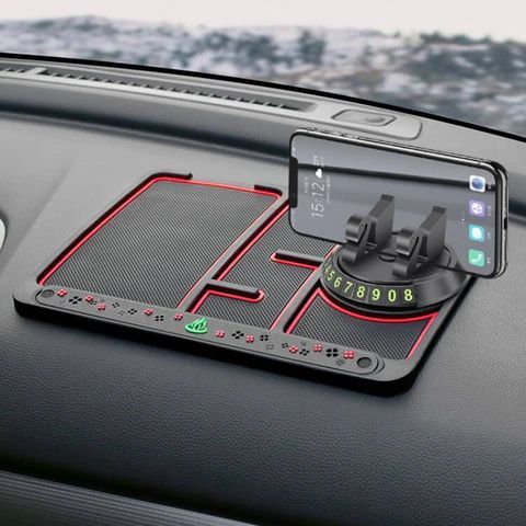 Силіконовий килимок протиковзкий в автомобіль на панель MOBILE G7741205 фото