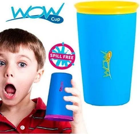 Чашка кухоль непроливайка Wow Cup для дітей 54012563 фото