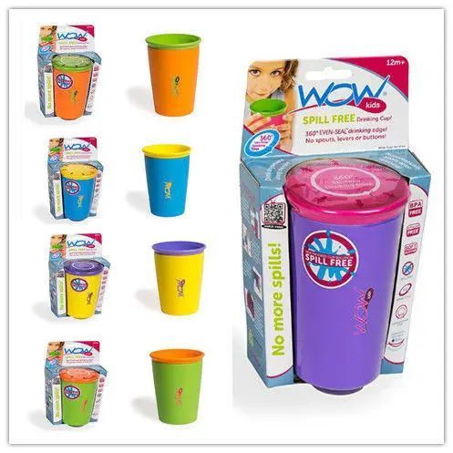 Чашка кухоль непроливайка Wow Cup для дітей 54012563 фото