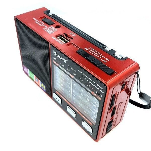 Радіоприймач портативний акумуляторний Golon RX-006 UAR FM радіо з USB виходом 2054125360 фото