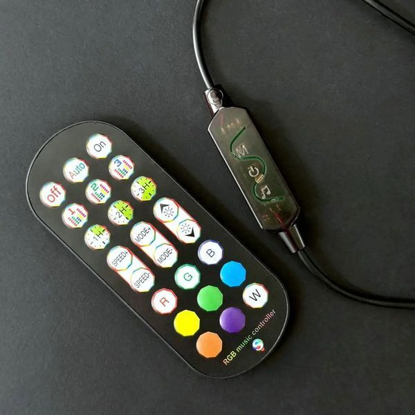 Світлодіодні панелі 25 см 2шт RGB з APP Smart від USB та пультом 509476 фото