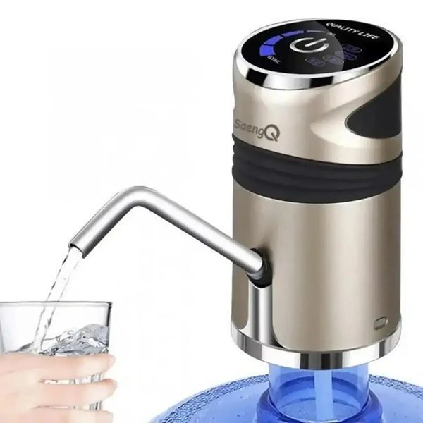 Електричний портативний насос для води WATER DISPENSER XL-129 &ndash; диспенсер для пляшок із питною водою 2052234 фото