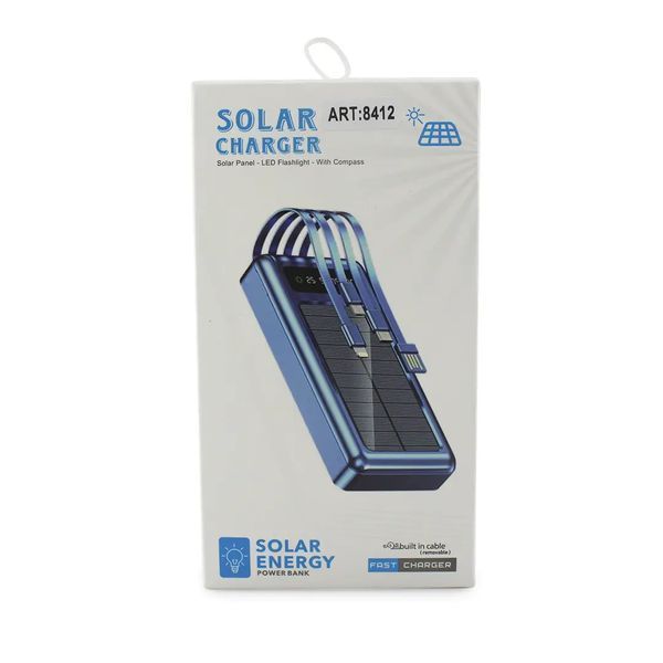 Мобільна зарядка POWER BANK 20000MAH Solar Z 102B sp45 фото