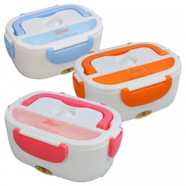 Ланчбокс з підігрівом їжі 220V, Electric lunch box, ланч-бокс від мережі pr65638435 фото