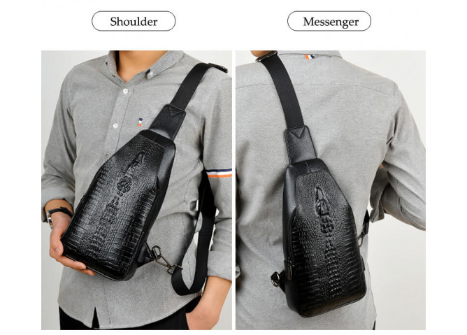 Чоловіча сумка Alligator pr3902 фото