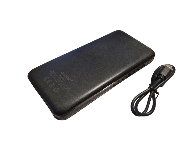 Павер банк, Power Bank 10000 mAh з індикатором заряду, Asonic P10 506P10 фото