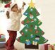 Дитяча ялинка з іграшками з фетру на стіну 95 х 70см Chrismas Free G8179 фото 3