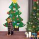 Дитяча ялинка з іграшками з фетру на стіну 95 х 70см Chrismas Free G8179 фото 2
