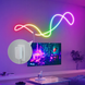 Розумна гнучка LED Neon RGB стрічка-шланг 10 метрів від USB керування режимами з телефону, Bluetooth додаток, пульт Jam74541 фото 1