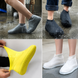 Силіконові чохли бахіли для взуття від дощу та бруду Waterproof Silicone Shoe М,L mu00441 фото 4