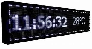 Внутрішній світлодіодний рядок, програмований, 100*20 White (білі LED діоди) внутрішній sp2837 фото