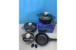 Набір посуду 9 предметів Bellmax Cookware Set BM-120 2128233 фото