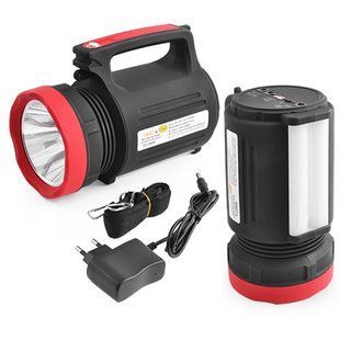 Потужний ліхтар Wimpex WX-2886 на акумуляторі 5W+22 LED 5500mAh 3 режими + power bank WX-2886 фото